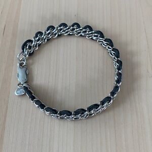 Scandinavian “Sami” sterling silver bracelet